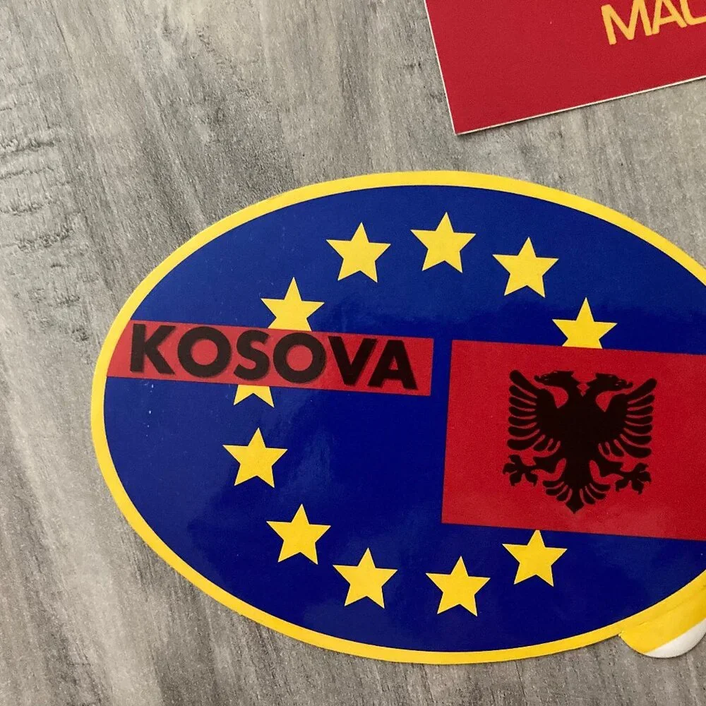 RARE VINTAGE Kosova (Kosovo) Car Sticker